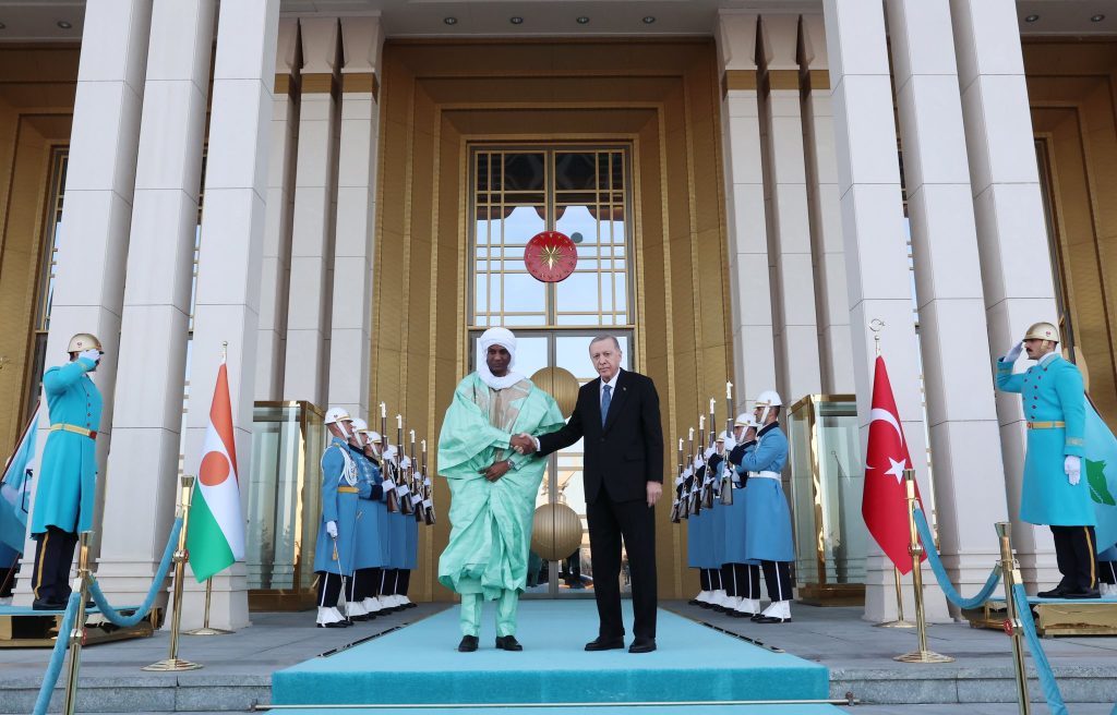 أردوغان يستقبل رئيس وزراء النيجر