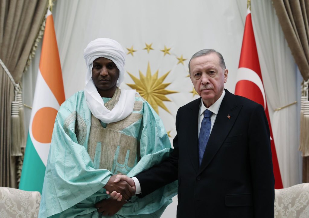 أردوغان يستقبل رئيس وزراء النيجر