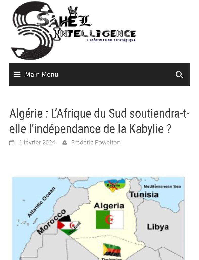 هل ستعترف جنوب أفريقيا بمطالب حركة الماك الإرهابية..أقلام مأجورة ومقالات تحت الطلب تحمل بصمة  محور الشر