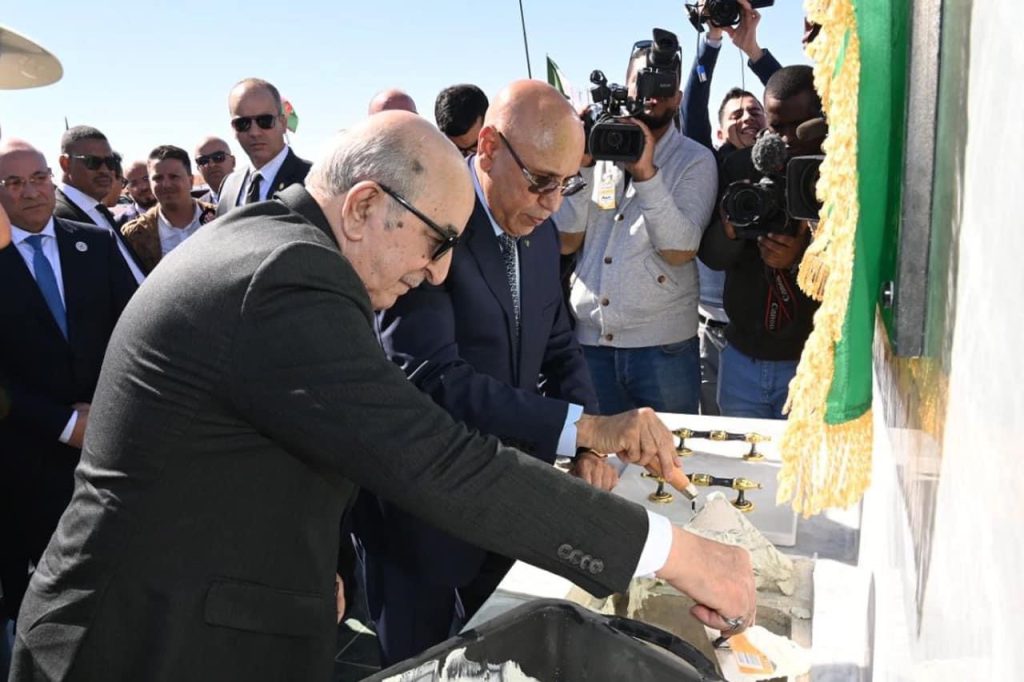 الرئيس الموريتاني..طريق تندوف-أزويرات كان مجرد حكاية لتتحول إلى واقع في عهد تبون