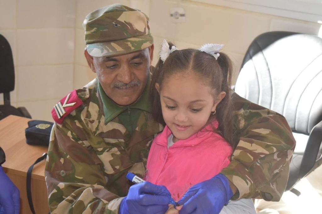 الناحية العسكرية الثالثة.. حملة للتلقيح ضد شلل الأطفال