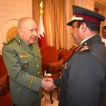 رئيس أركان الجيش الجزائري السعيد شنقريحة في زيارة رسمية إلى دولة قطر