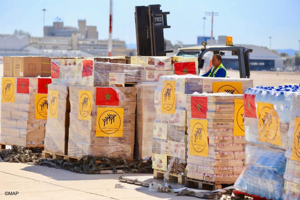ملك المغرب يكسر الحصار عن إسرائيل وينخرط في حملة إبادة سكان غزة