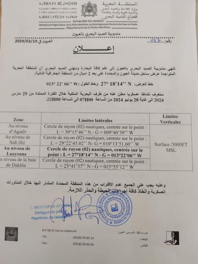 مناورات عسكرية مغربية قبالة سواحل الصحراء الغربية المحتلة ..الرباط تلعب بالنار