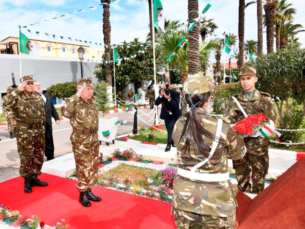 رئيس أركان الجيش الوطني الشعبي، في زيارة عمل وتفتيش إلى قيادة قوات الدفاع الجوي عن الإقليم