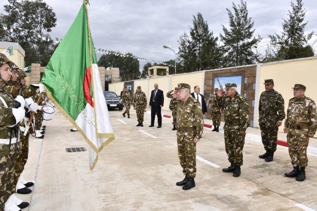 رئيس أركان الجيش الوطني الشعبي، في زيارة عمل وتفتيش إلى قيادة قوات الدفاع الجوي عن الإقليم