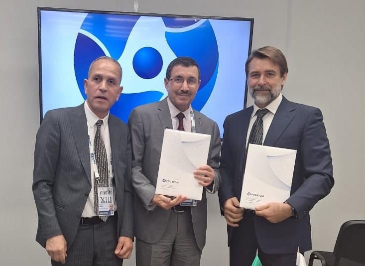 التوقيع على مذكرة تفاهم للتعاون في مجال الاستخدام السلمي للطاقة النووية بين الجزائر وروسيا