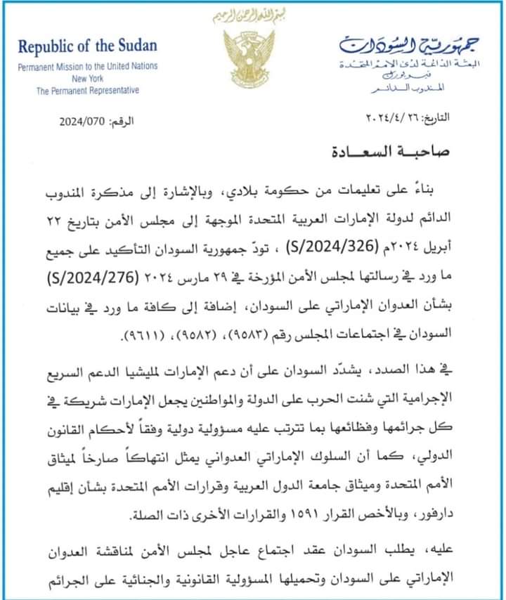 عيال زايد ..ساعة الحساب في مجلس الأمن !