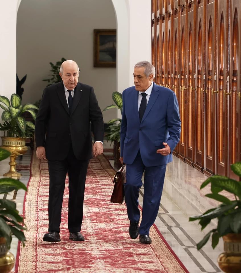 أوامر  الرئيس تبون  للحكومة الجزائرية