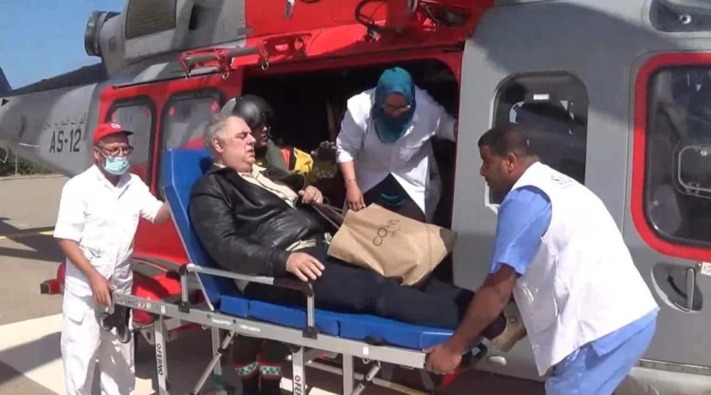 عملية إنقاذ وإجلاء في البحر بسواحل الجزائر العاصمة