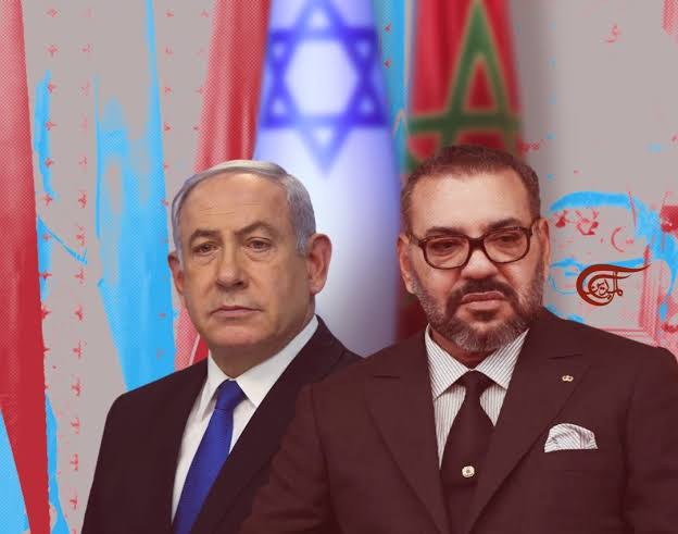 سفينة عسكرية إسرائيلية تتزود بالوقود بالمغرب في طريقها لإبادة الفلسطينيين