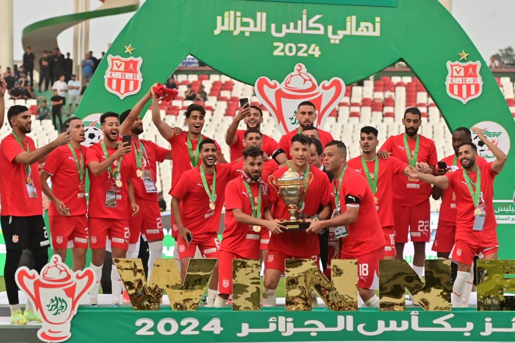 شباب بلوزداد يتوج بلقب كأس الجزائر