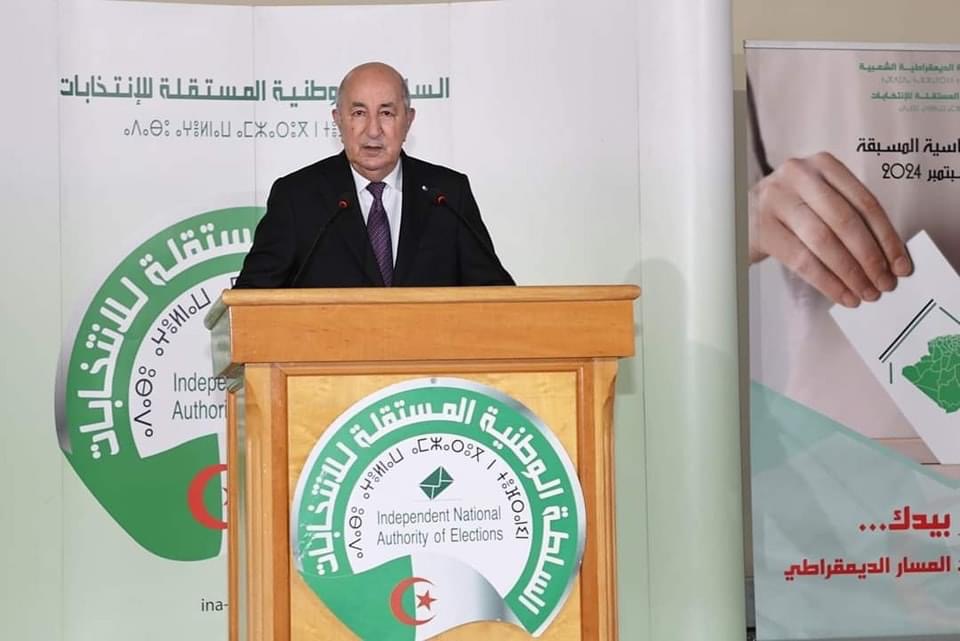 #رئاسيات_2024 ..تبون  يودع ملف ترشحه