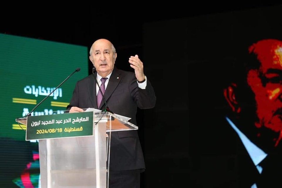 المرشح الرئاسي “تبون ” : الجزائر التي أرادوا أن يكسروا أنفها أصبح نشيدها يدوي في باريس