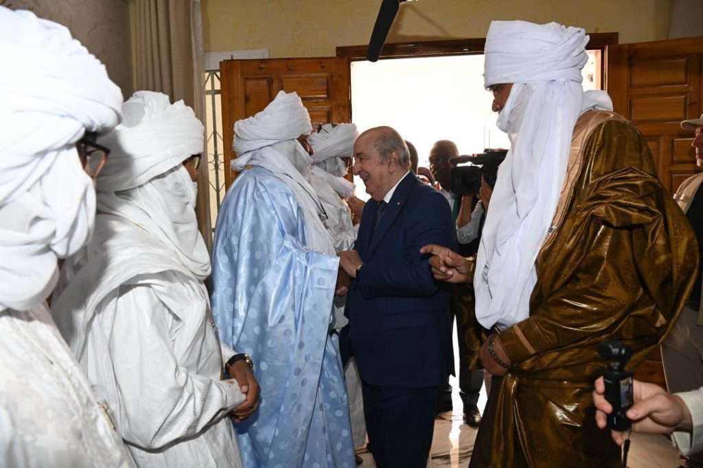 رسائل “تبون ” لدول الساحل وليبيا من جانت