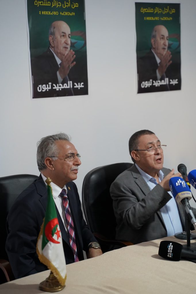 مدير حملة المترشح الحر عبد المجيد تبون في دورية نحو الشرق