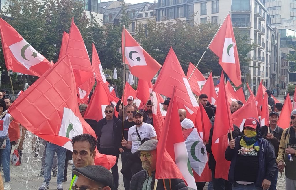 مسيرة حاشدة تجوب شوارع بروكسل للمطالبة بإستقلال الريف