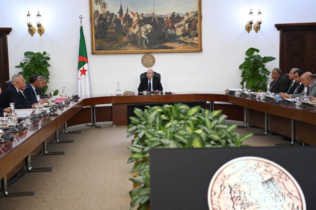 قصر المرادية.. قرارات وأوامر وتوجيهات رئاسية للحكومة