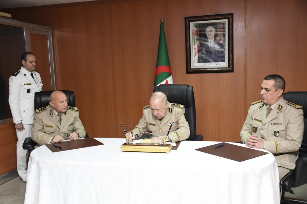 السعيد شنقريحة ينصب العميد موساوي رشدي فتحي مديراً عاماً للوثائق والأمن الخارجي