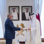 مقرمان في الدوحة حاملا رسالة خطية من الرئيس تبون إلى أمير دولة قطر