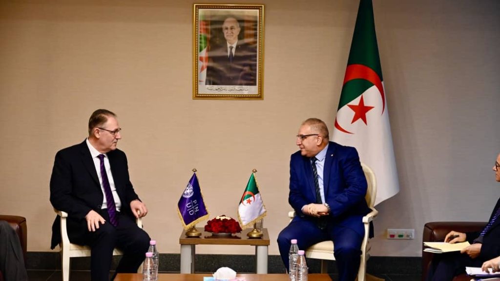 الخارجية الجزائرية :لوناس مقرمان يتباحث مع الأمين العام  المساعد للأمم المتحدة