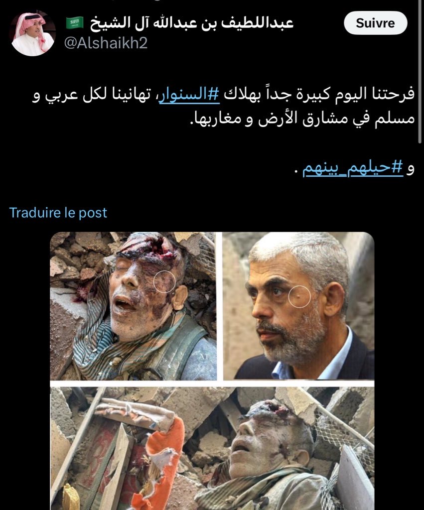 ما سر “شماتة ” السعوديين باستشهاد يحيى السنوار ؟