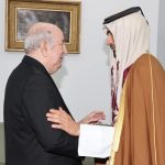 الممثل الشخصي لأمير دولة قطر في ضيافة الرئيس الجزائري عبد المجيد تبون