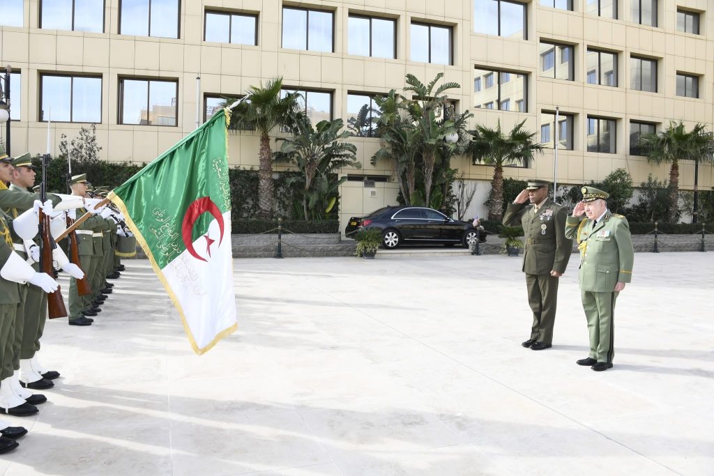 شنقريحة يستقبل قائد أفريكوم
