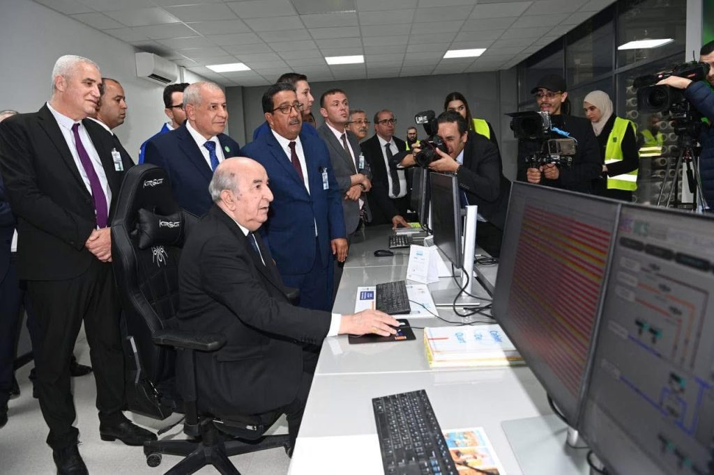تبون يدشن رابع مصنع لتحلية مياه البحر