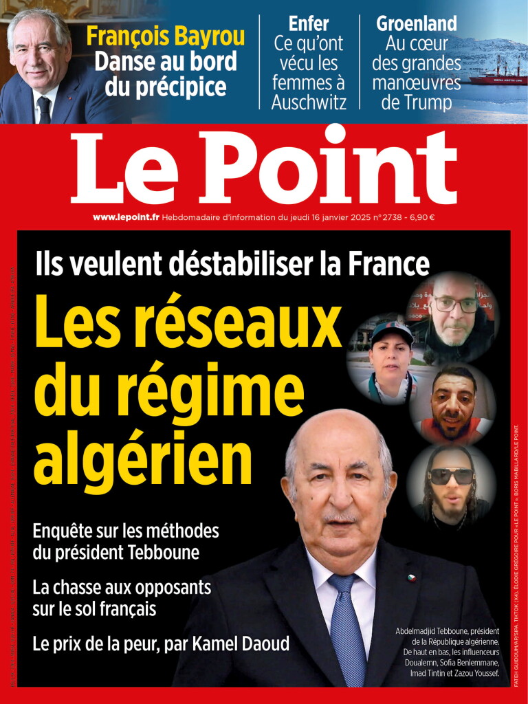 LE POINT ،UN HEBDOMADAIRE ANTI-ALGÉRIE BIENTÔT EN FAILLITE