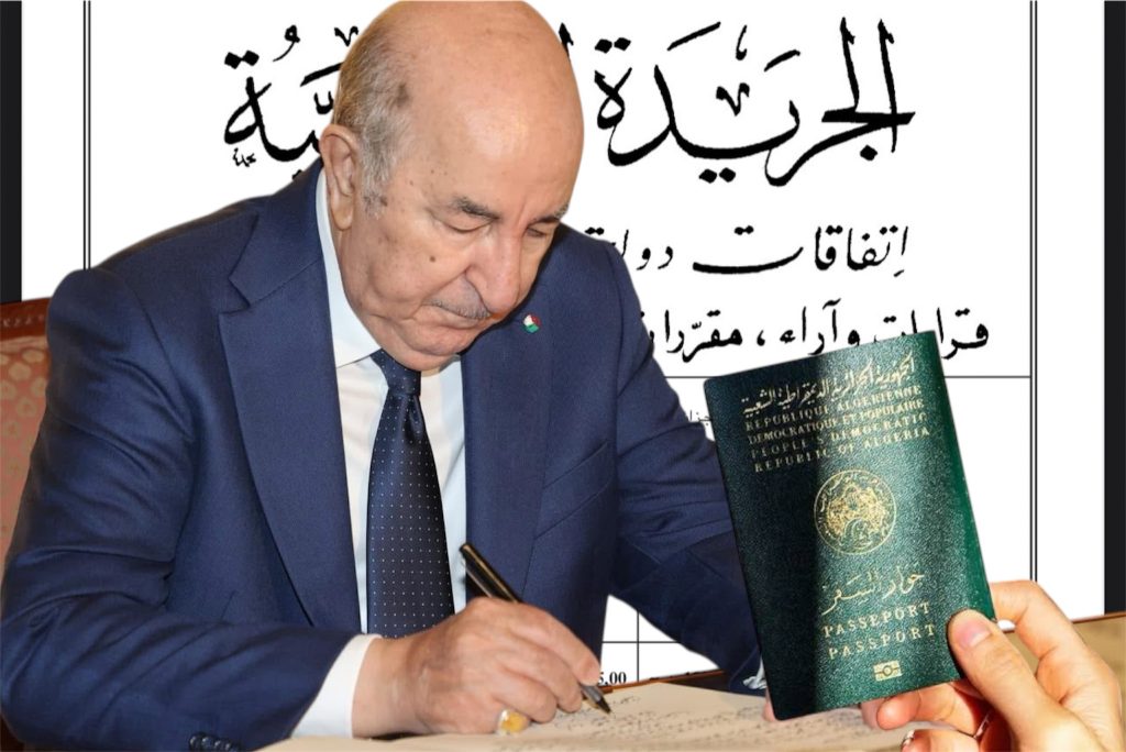 الرئيس تبون يمنح الجنسية الجزائرية لـ50 أجنبيا من 17 دولة