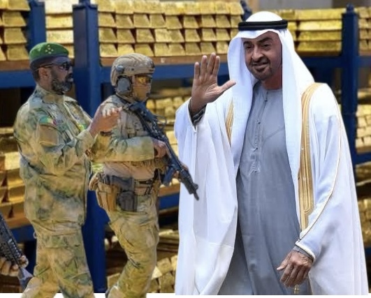 الإمارات تنهب ذهب أفريقيا