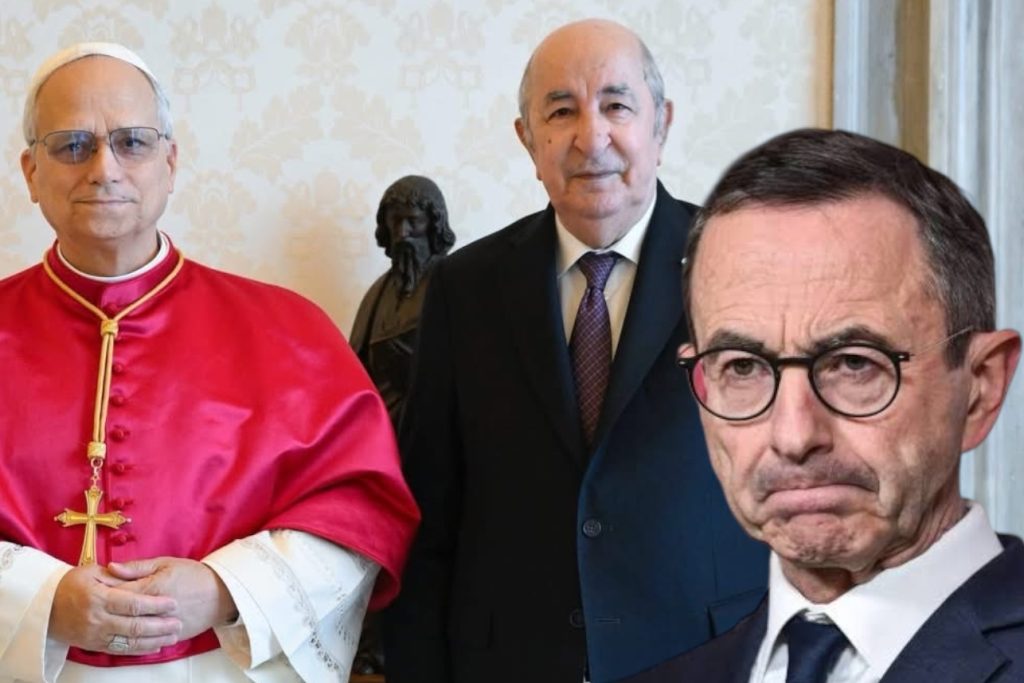 POURQUOI RETAILLEAU ÉVITE DE PARLER DE TEBBOUNE CHEZ LE PAPE!