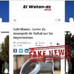 رفع احتكار شركة نفطال لاستيراد زيوت المحركات ..مديرية الإعلام بالرئاسة تفند ما أوردته صحيفة EL WATAN