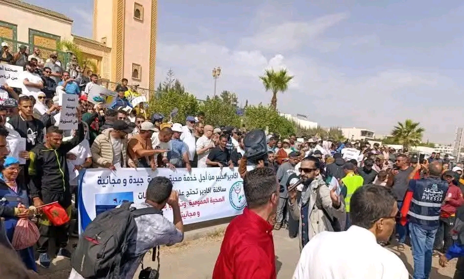 نظام المخزن المغربي يقمع احتجاحات شعبية ويحرم رعاياه من الحق في العلاج
