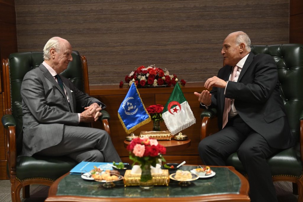 أحمد عطاف مخاطبا دي  ميستورا :المينورسو أحد أوجه التزام المجموعة الدولية بتصفية الاستعمار في الصحراء الغربية