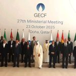 خلال مشاركته في أعمال الاجتماع الوزاري ال27 لمنتدى الدول المصدرة للغاز بالدوحة.. عرقاب يشدد على أهمية استقرار وأمن أسواق الغاز الطبيعي
