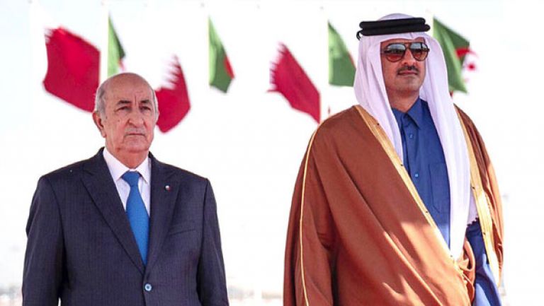 الرئيس تبون يعزي أمير دولة قطر