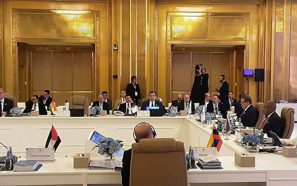 خلال مشاركته في أعمال الاجتماع الوزاري ال27 لمنتدى الدول المصدرة للغاز بالدوحة.. عرقاب يشدد على أهمية استقرار وأمن أسواق الغاز الطبيعي