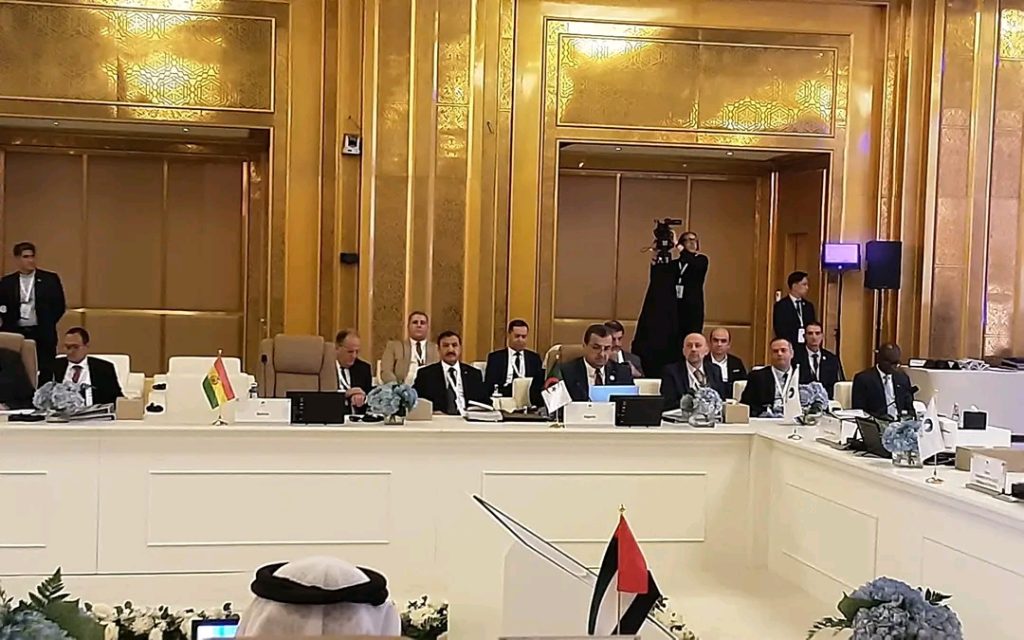 خلال مشاركته في أعمال الاجتماع الوزاري ال27 لمنتدى الدول المصدرة للغاز بالدوحة.. عرقاب يشدد على أهمية استقرار وأمن أسواق الغاز الطبيعي