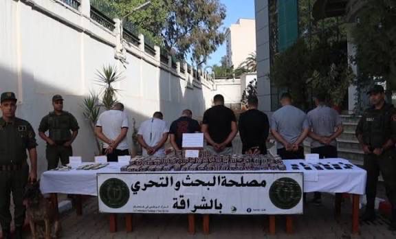 الدرك الجزائري يفكك شبكة إجرامية دولية ويحجز كمية معتبرة من البريغابالين