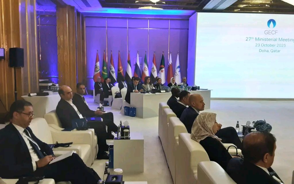 خلال مشاركته في أعمال الاجتماع الوزاري ال27 لمنتدى الدول المصدرة للغاز بالدوحة.. عرقاب يشدد على أهمية استقرار وأمن أسواق الغاز الطبيعي