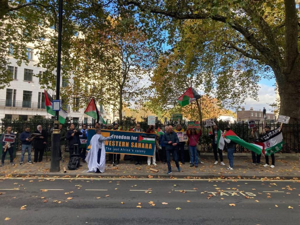 نشطاء بريطانيون يطالبون بمنح الشعب الصحراوي حقه في تقرير المصير