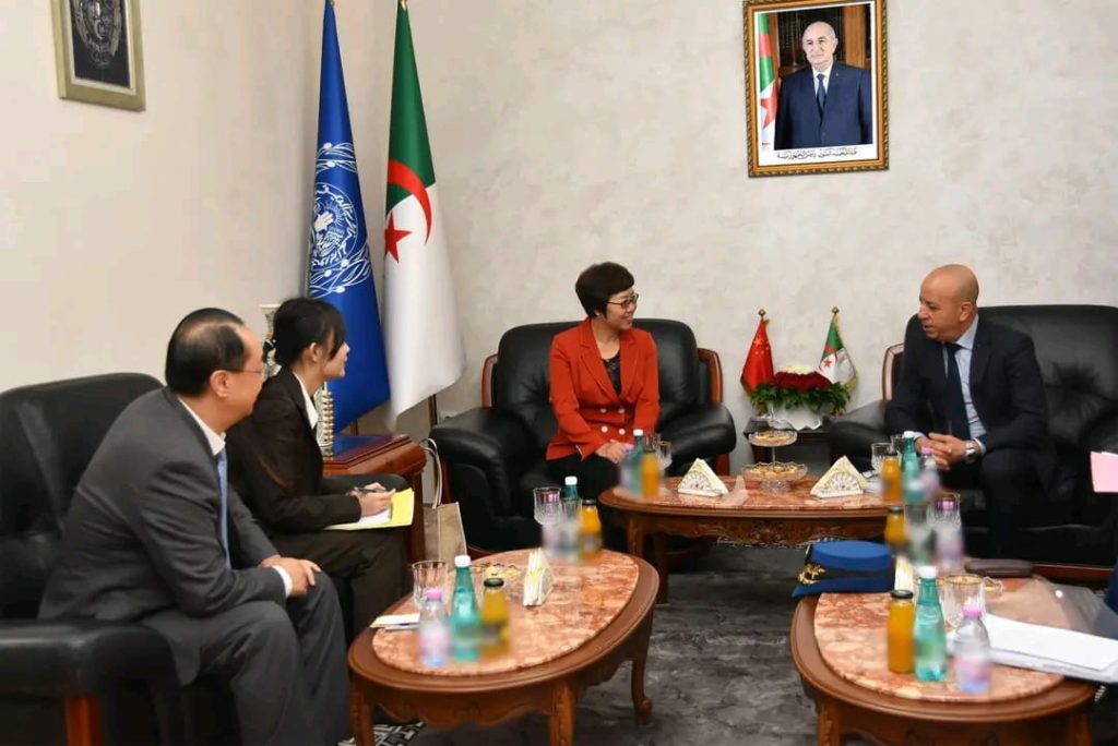 المدير العام للأمن الوطني يستقبل المديرة العامة لدائرة التعاون الأمني بوزارة الشؤون الخارجية الصينية