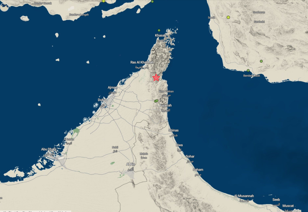 زلزال يضرب الإمارات!