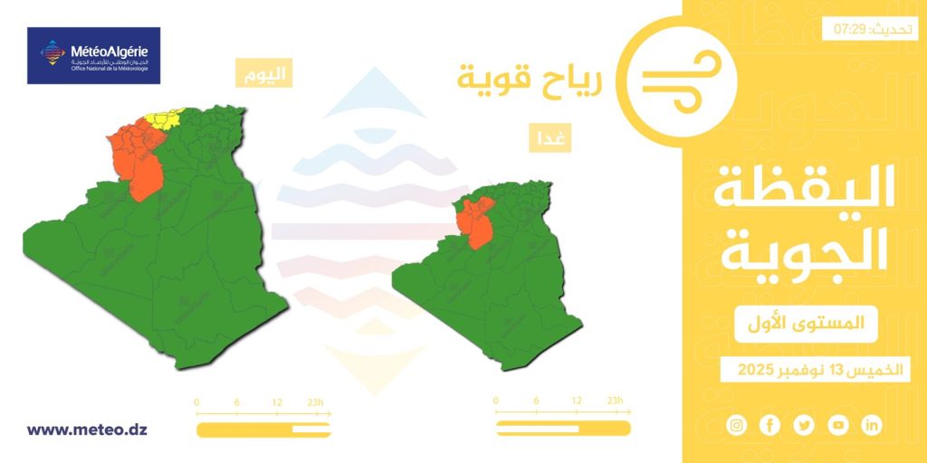 موجة حر قياسية تضرب 7 ولايات جزائرية