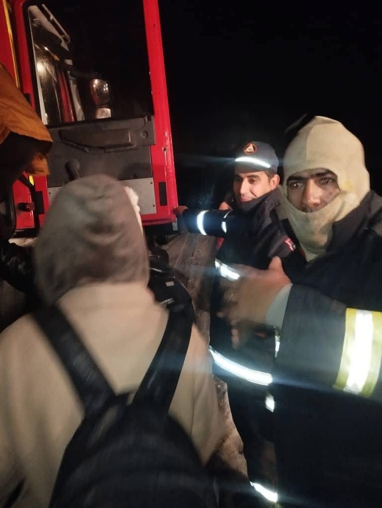 إنقاذ وإجلاء أكثر من 60 شابا كانوا عالقين في جبال أكفادو بسبب تراكم الثلوج