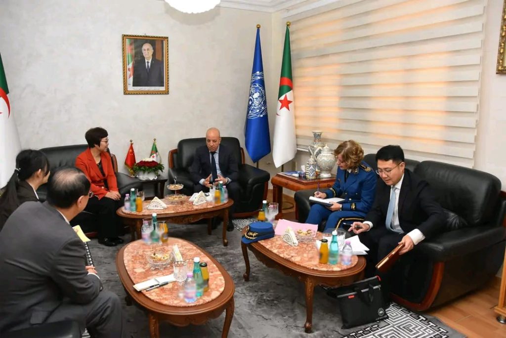 المدير العام للأمن الوطني يستقبل المديرة العامة لدائرة التعاون الأمني بوزارة الشؤون الخارجية الصينية