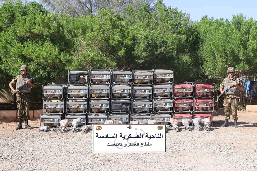 الجيش الجزائري يحبط محاولات تهريب أزيد من 4 قناطير كيف معالج إلى الجزائر مصدرها المغرب