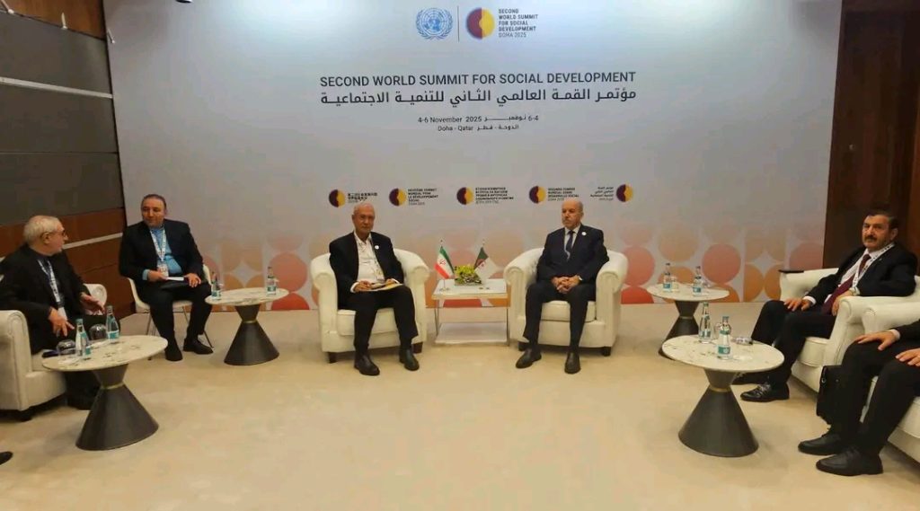 الجزائر وإيران تبحثان تعزيز التعاون في مجالي العمل والحماية الإجتماعية